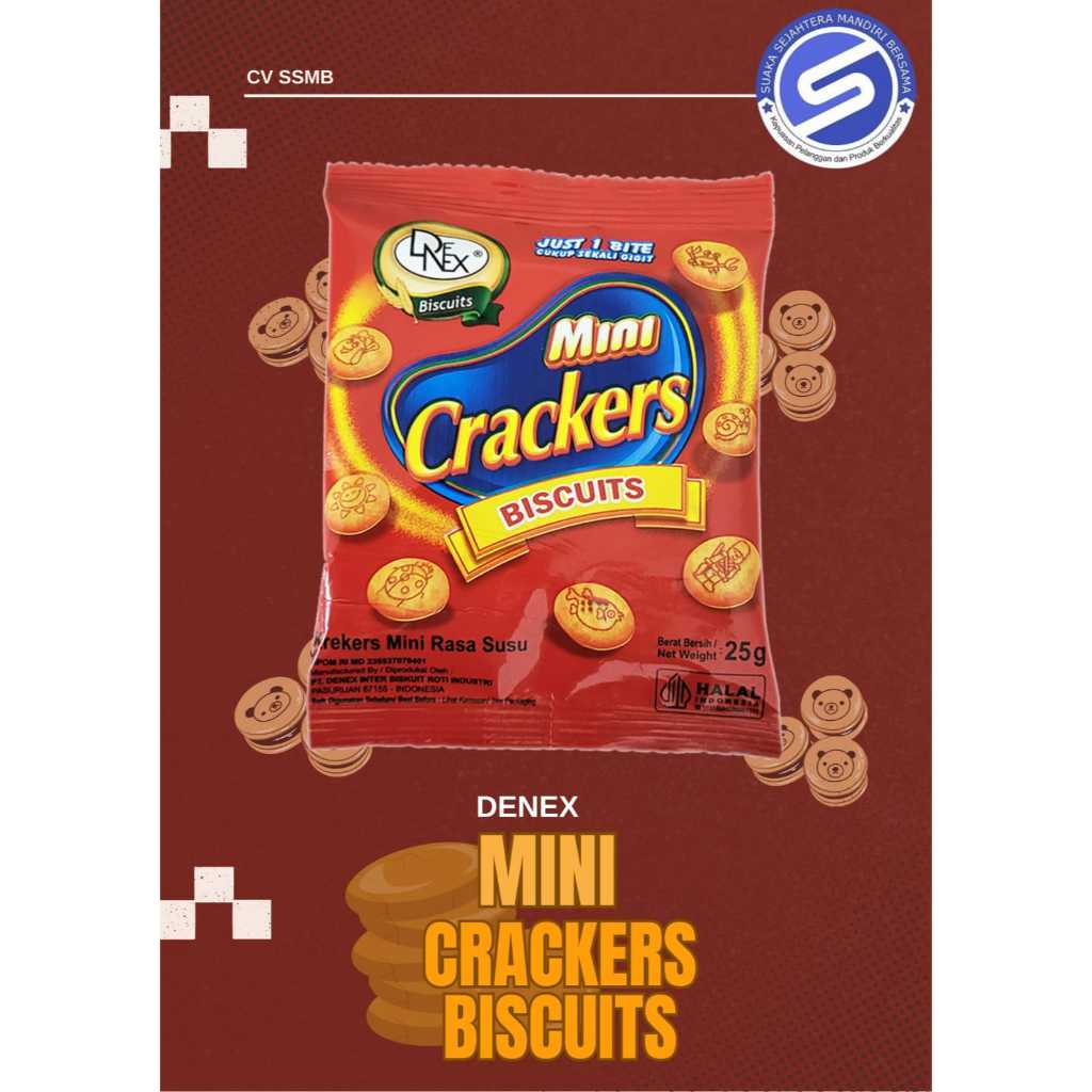 

MINI CRACKER BITE 25GR 1RENCENG ISI10PCS