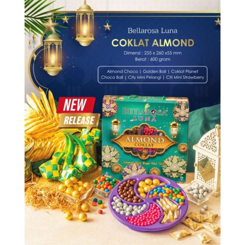 

ALMOND COKELAT HAMPERS LEBARAN BELLAROSA