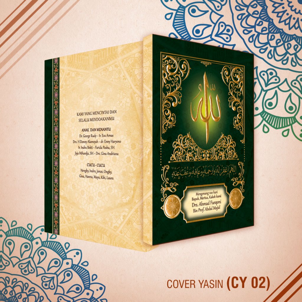 

Blangko Cover Yasin KUSUMA 02 I Murah Simpel Terbaru I