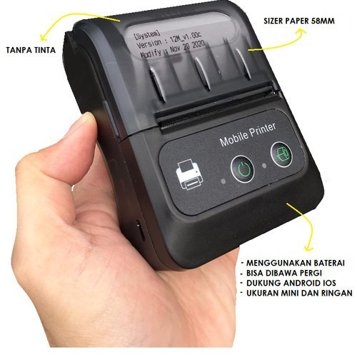MOBILE PRINTER BLUETOOTH MOKA X583 V2
