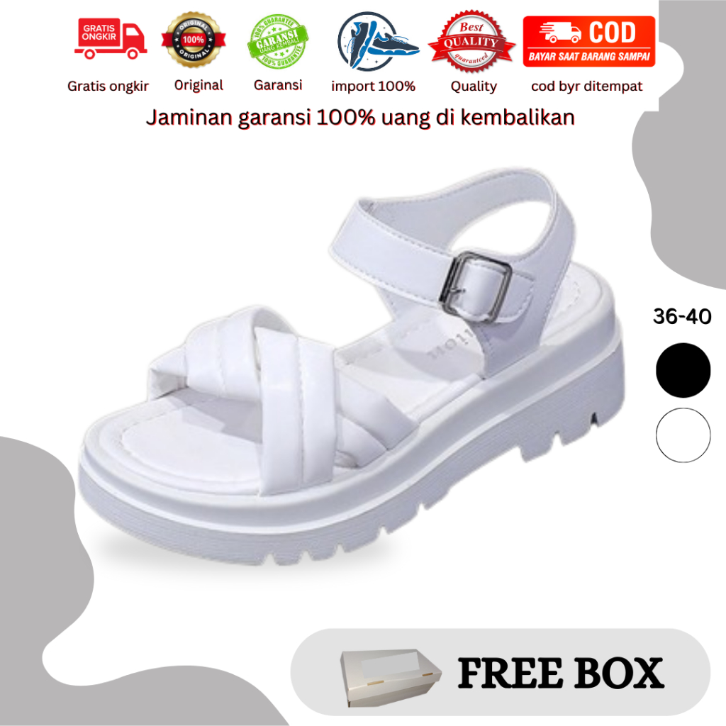 Keedo.mall 210420 Sepatu Sneakers Wanita Premium