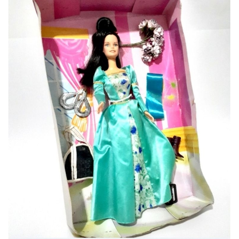 MAINAN BONEKA BONEKAAN BAYI ANAK PEREMPUAN CEWEK WANITA RAMBUT PANJANG PRINCESS PUTERI CANTIK MURAH 