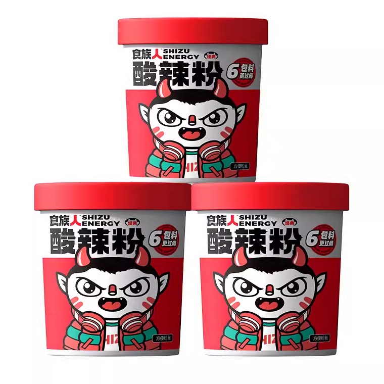 

CBL811 KODE 77 Halal Bihun Instant Cup Shi Zu Ren Mala Sour Spicy 13 gr Cup Noodle China OBOR FOOD