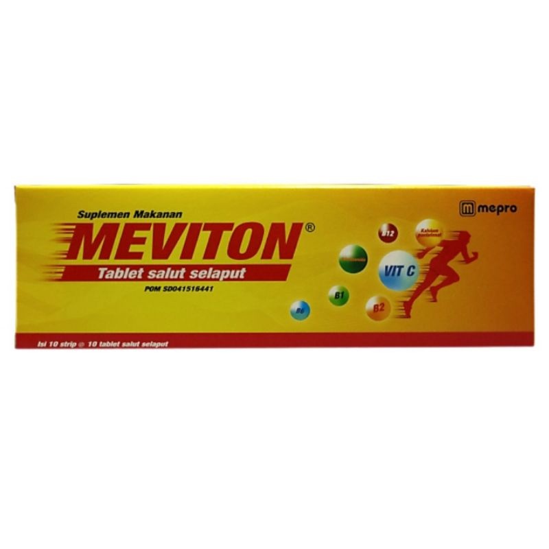 Meviton Box 100 Tablet - Vitamin C 500 mg + Vitamin B