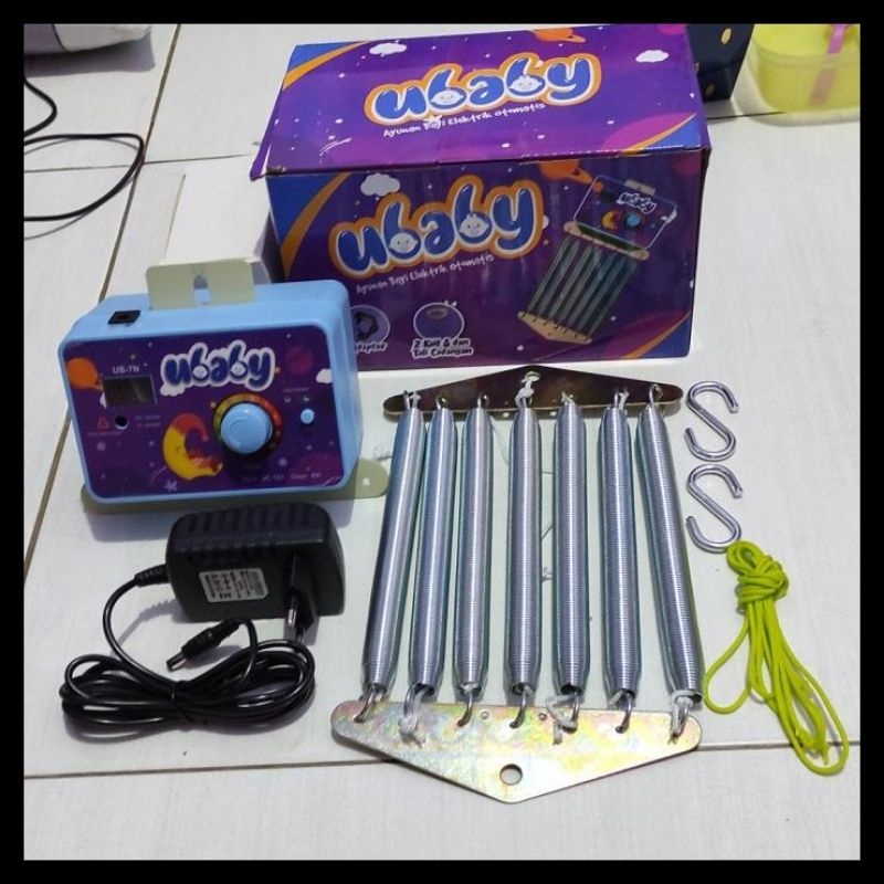 Ayunan listrik U baby musik timer tombol kecepatan dan Ayunan Listrik Elektrik Bayi Otomatis