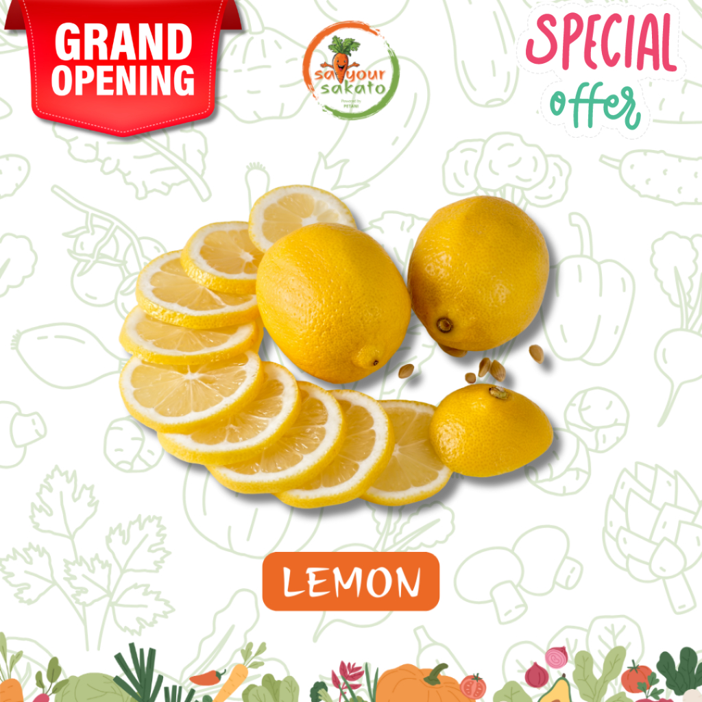 

Buah Lemon Segar Saiyour Sakato