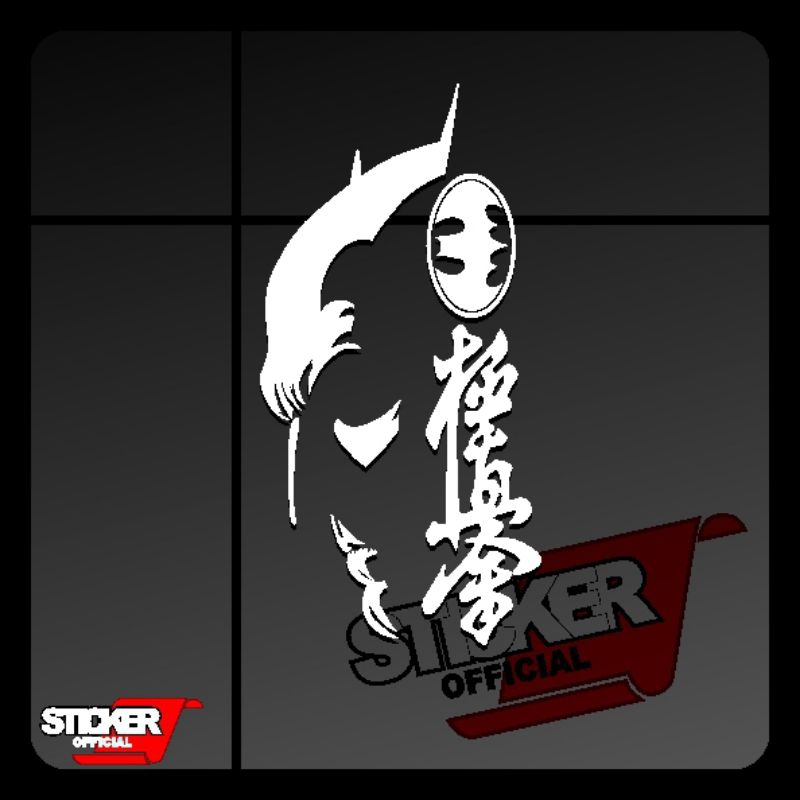 

sticker #51, batman,logo batman disain diperbarui