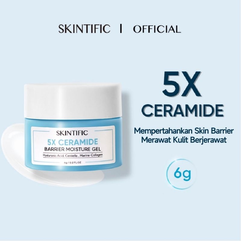 SKINTIFIC - Travel Mini MOISTURIZER 5x Ceramide 6 gram