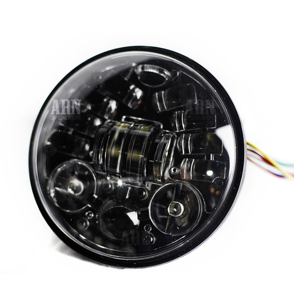 Original Lampu Daymaker 7 Inch LED Headlight Waterproof Motor Custom