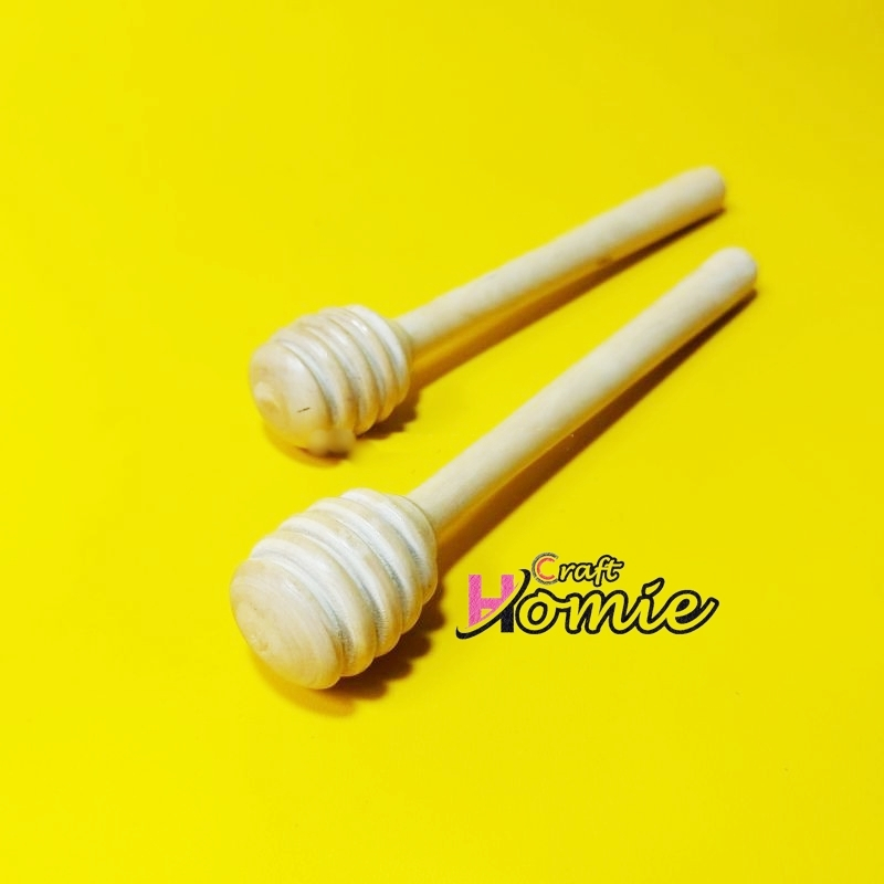 "homiecraft" SENDOK MADU KAYU  FOODGRADE PREMIUM