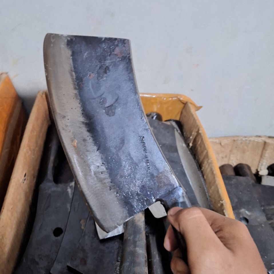 Pisau cacah tulang dan daging ayam -pisau daging -pisau dapur besar 8mm