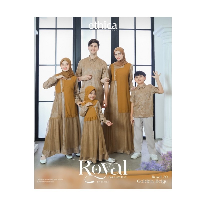 SARIMBIT ETHICA ROYAL 30 GOLDEN BEIGE / KAHFI 315 / KAGUMI 315 / KAHFI KIDS 223 / KAGUMI KIDS 164 / 