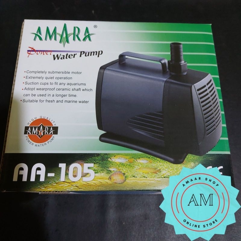 POMPA AKUARIUM AMARA AA-105 / MESIN KOLAM AMARA AA - 105 / MESIN AQUARIUM AMARA AA 105 /  POND PUMP 