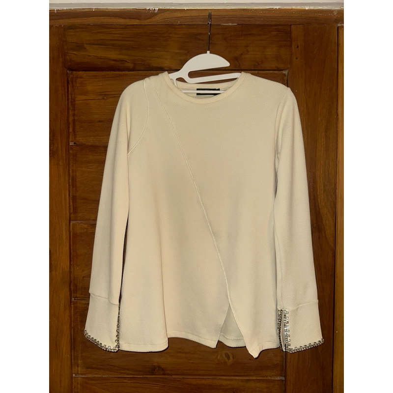 PRELOVED Lafiye Troupe Slit Top | Size L