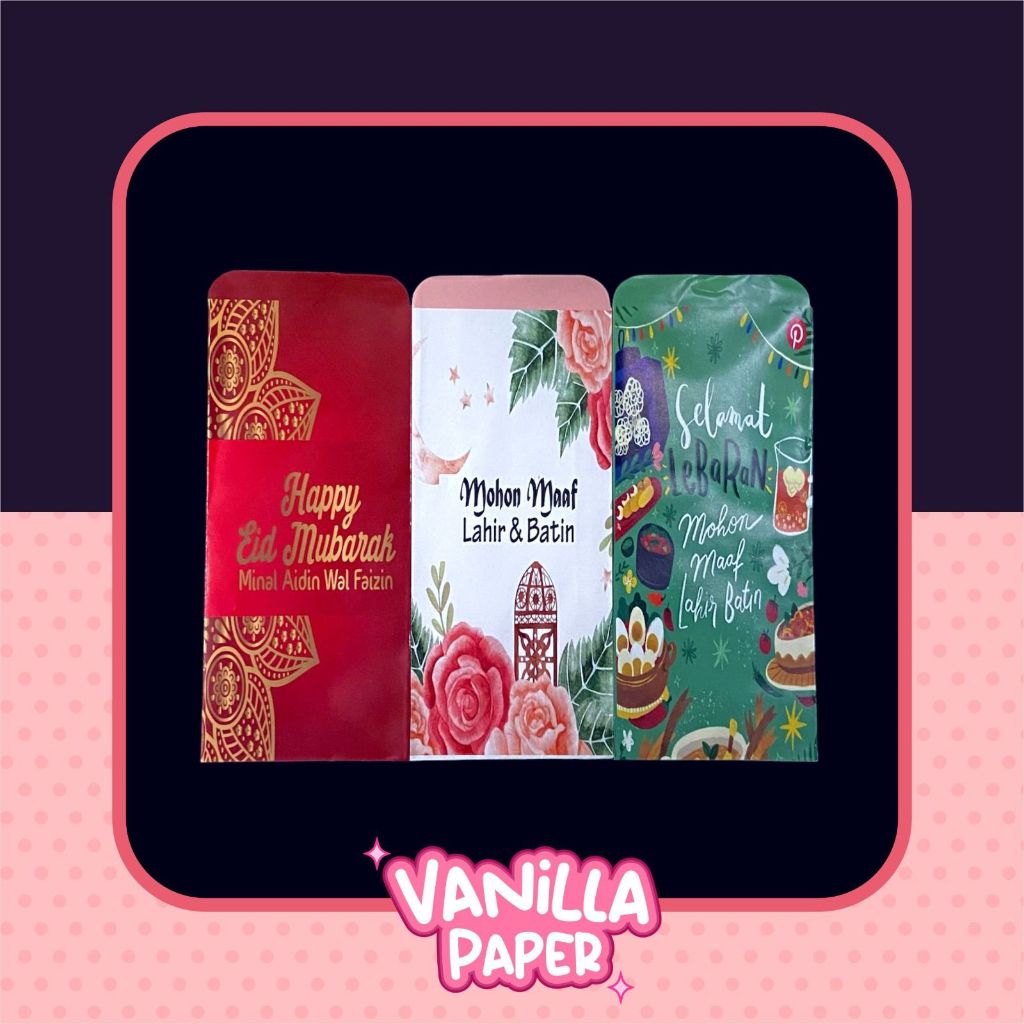 

Amplop Lebaran / Amplop Idul Fitri Motif Muslim (Besar)