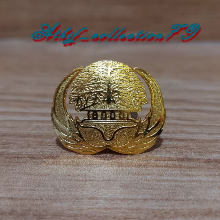 NGT571 Terlaris Pin Korpri ASN Kuningan Magnet Besar Pin Korpri Pin Asn Pin Pns