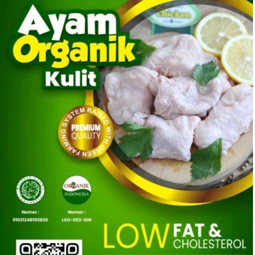 

Kulit Ayam Organik (500gr)/Ayam Organik Berkah Chicken