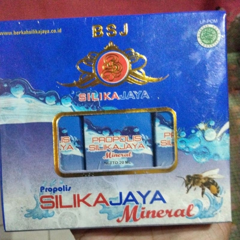 SILIKAJAYA MINERAL ORIGINAL 1 Kotak isi 3 botol