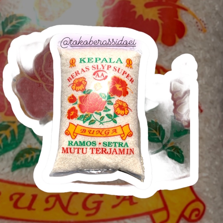 

RKU981 MEGA SALE Beras Bunga Setra Ramos Slyp Super 5Ltr 5Ltr