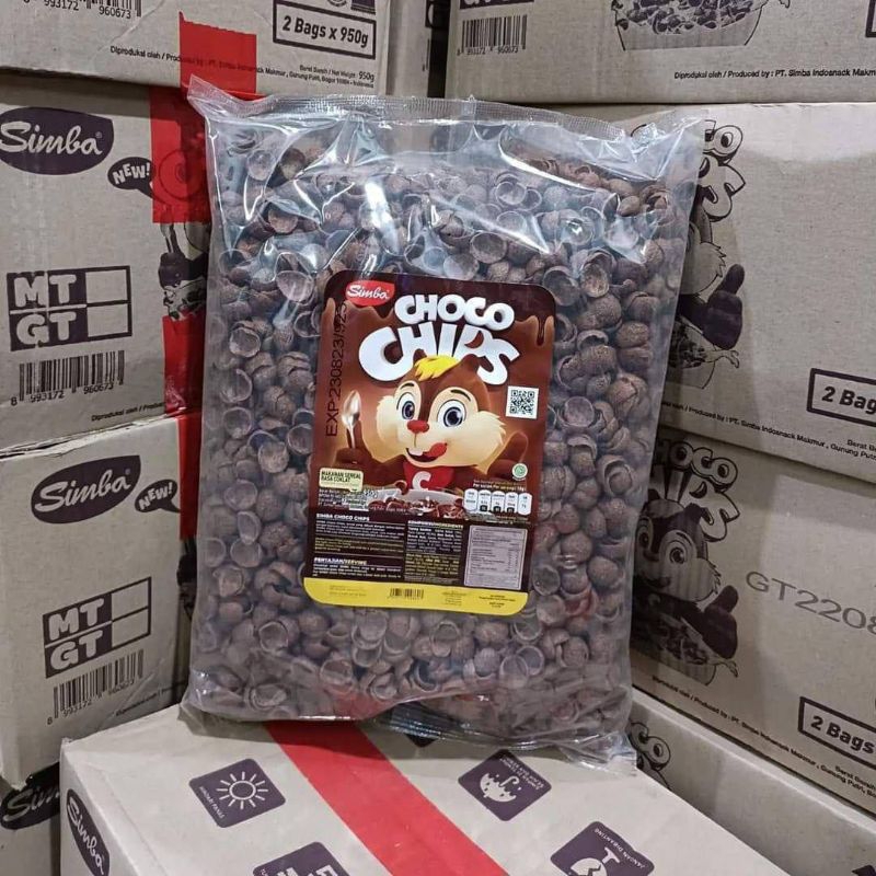 

CHOCO CHIPS SIMBA / CHOCO CRUNCH 950Gr