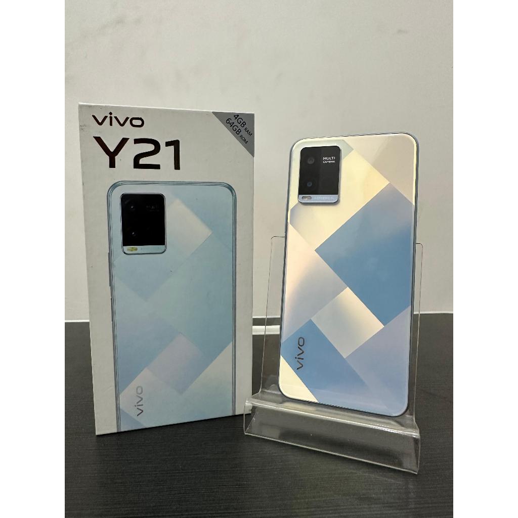 Vivo Y21 4/64 HP Bekas Second Fullset Resmi