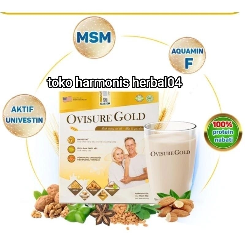 

OVISURE GOLD SUSU VITAMIN TULANG DAN SENDI OTOT OSTEOPOROSIS OSTEOARTHRITIS ASLI ORIGINAL TERBAIK BPOM