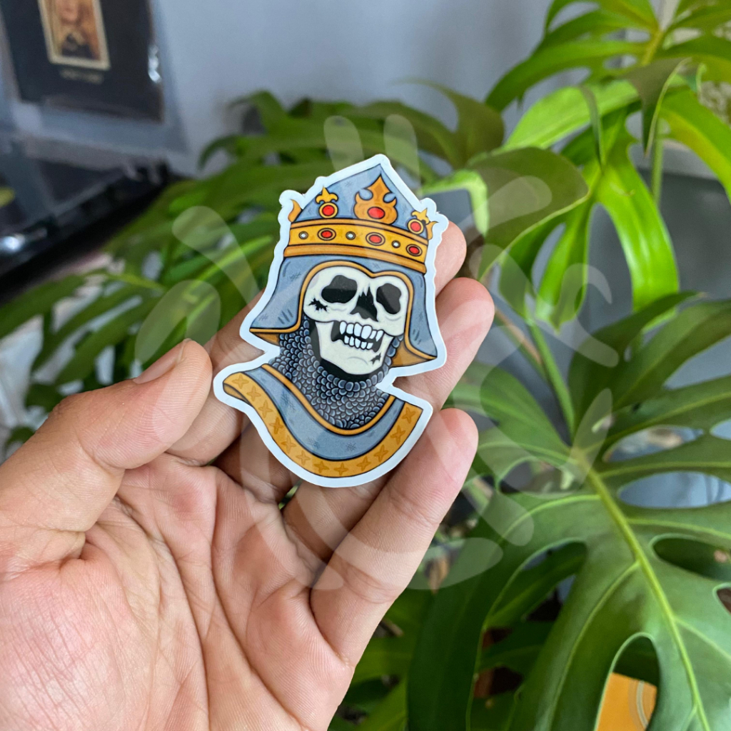 

stiker tengkorak / sticker / aesthetic sticker / sticker tumblr / aesthetic sticker / stiker hp / stiker laptop / stiker helm / stiker satuan / stiker tahan air / sticker pack