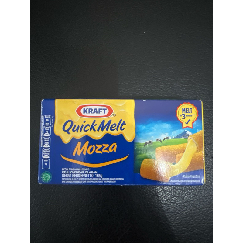

Keju Kraft Quickmelt Mozza 150gr