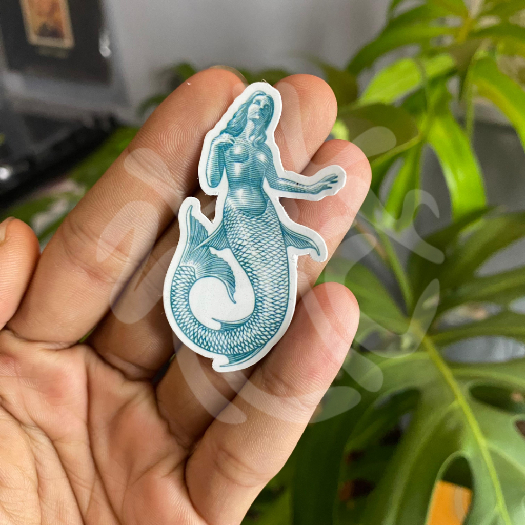 

sticker mermaid aesthetic / aesthetic sticker / sticker tumblr / aesthetic sticker / stiker hp / stiker laptop / stiker helm / stiker satuan / stiker tahan air / sticker pack