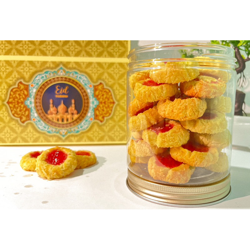 

Tumbprint Strawberry Premium/Tumbprint Strawberry Keju - Crakies