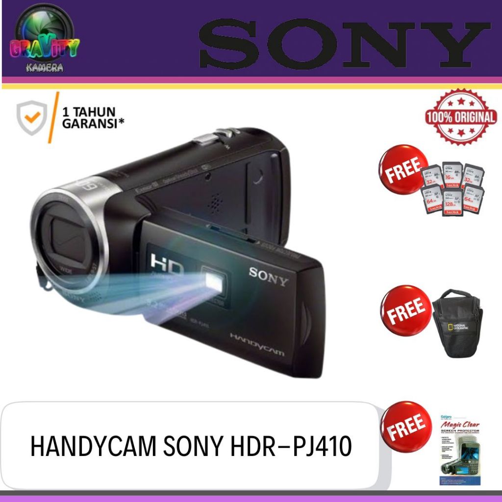 HANDYCAM SONY HDR-PJ410 / SONY HDR-PJ410 / SONY PJ410