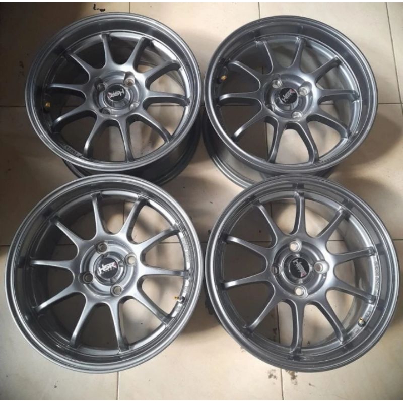 Velg Mobil Bekas Ring 15 Baut 4x100 Lebar 7 Rata Body Pnp Brio Freed Vios Yaris Soluna Accord