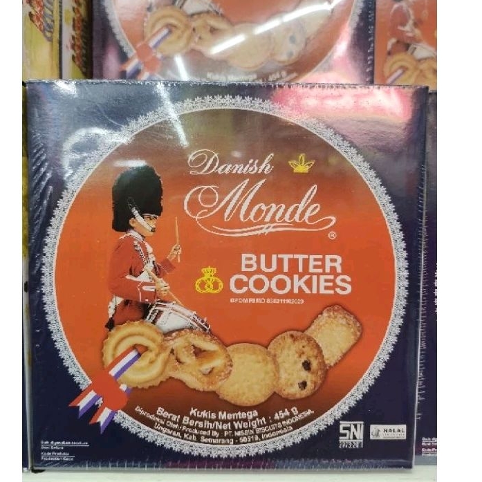 

monde butter cookies 454gr