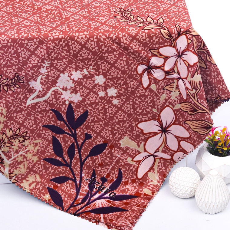 FHW616 MEGA ALE Hijab Segi Empat Azara Syari 13x13  Azzara Syari Motif