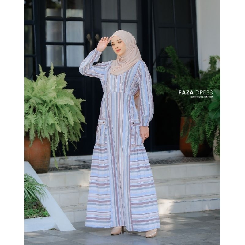 Gamis katun faza dress by adreanna