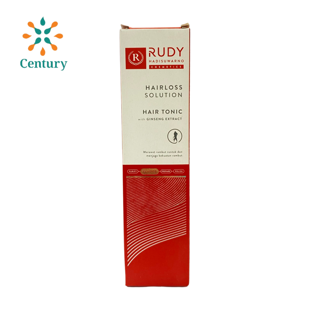 Rudy Hair Tonic Gingseng 225ml / Tonik Rambut Ginseng / Penyubur Rambut / Hair Tonic / Rambut Rontok
