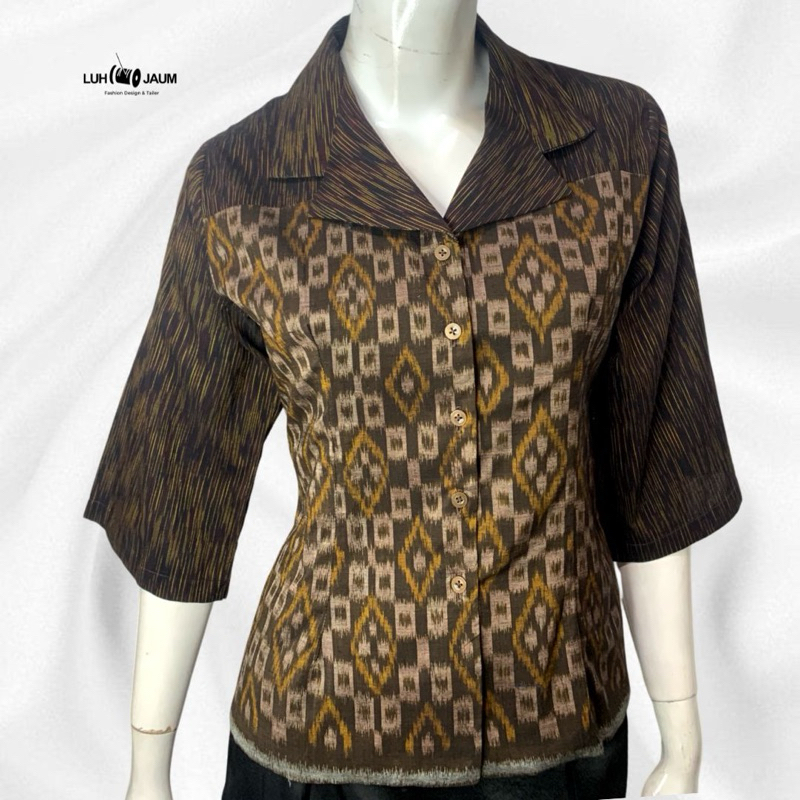 Baju Endek by LuhJaum Bali // Endek Kombinasi