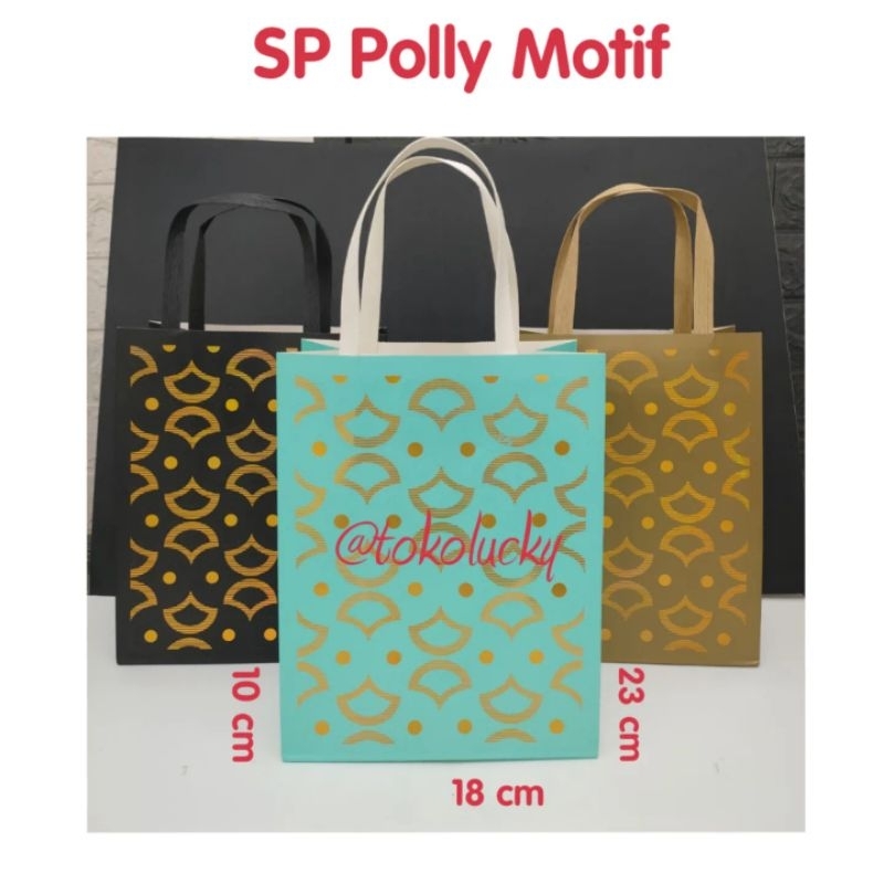 

paper bag motif/ sp jolly ( random )