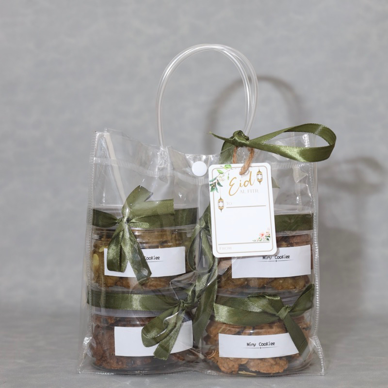 

HAMPERS COOKIES LEBARAN 400 ML + FREE SAJADAH / HAMPERS IDUL FITRI / HAMPERS KUE KERING