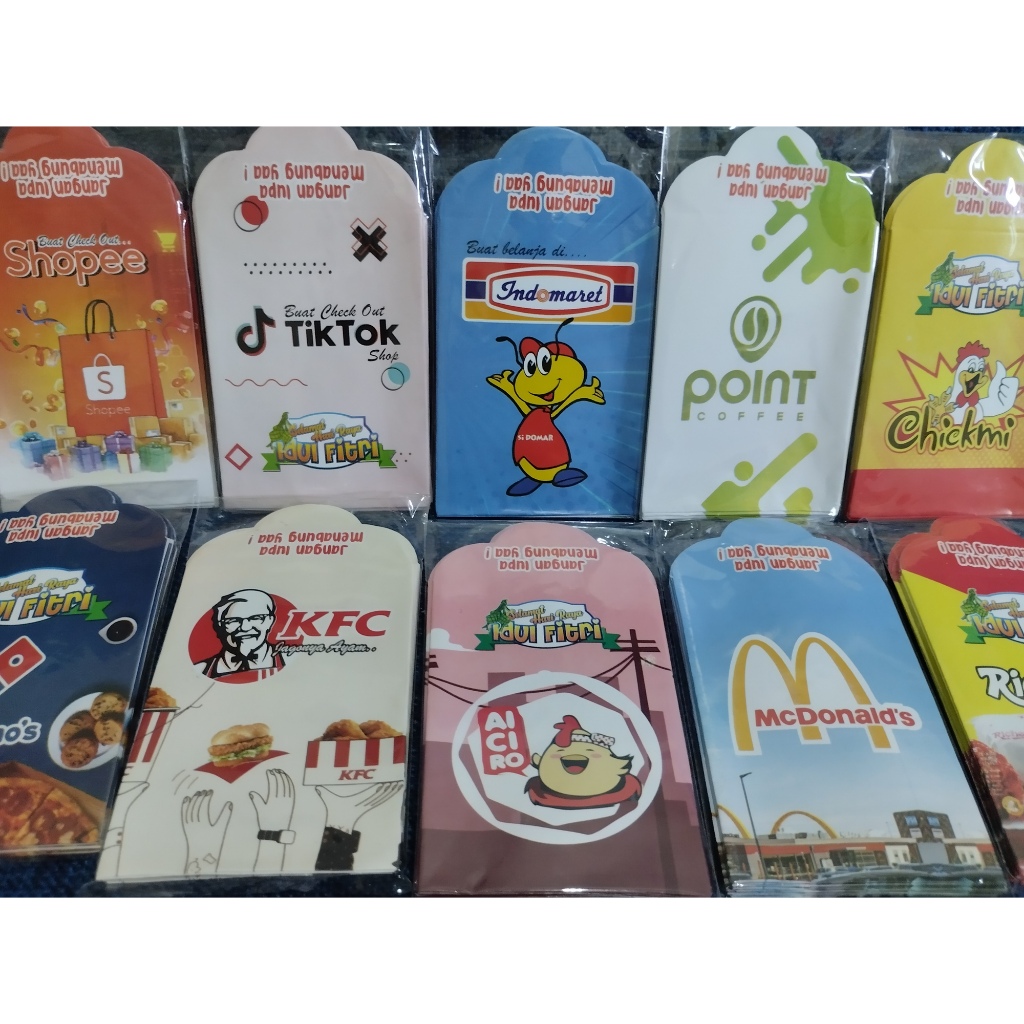 

Amplop Lebaran Motif Terbaru Viral Medsos Tenant Makanan 2024 Ukuran Medium