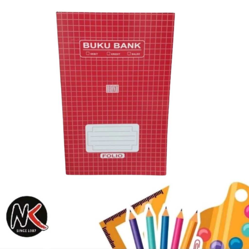 

Buku Bank Folio BM Panjang 50 Sheets/Lembar