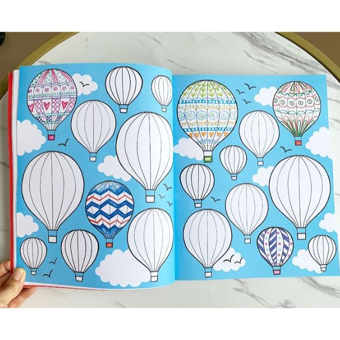 

Adn Kidnedu Buku Anak Doodling, Drawing and Coloring Book / Buku Mewarnai Anak
