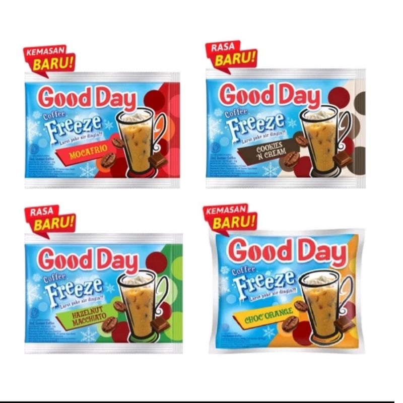 

Good Day Freeze 1 Renteng ( 10 sachet @30gr)