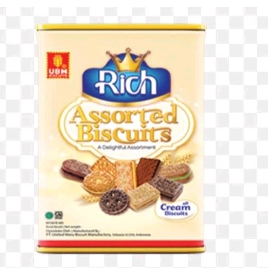 

kue kaleng lebaran rich assorted biskuit