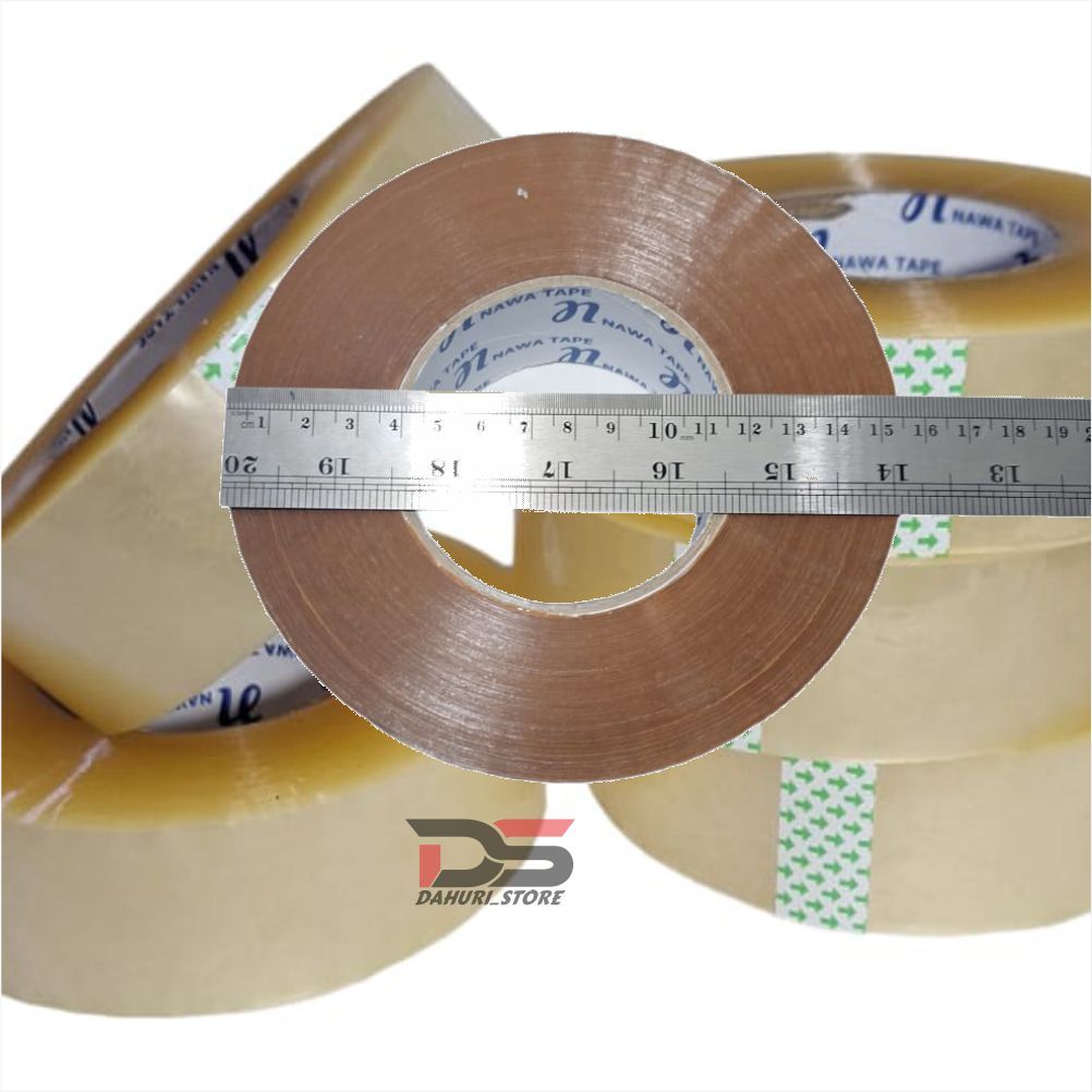 

HJK HARGA 1 PCS/ROLL LAKBAN JUMBO 45 X 500 YARD WARNA BENING & COKLAT, KUAT BERKUALITAS