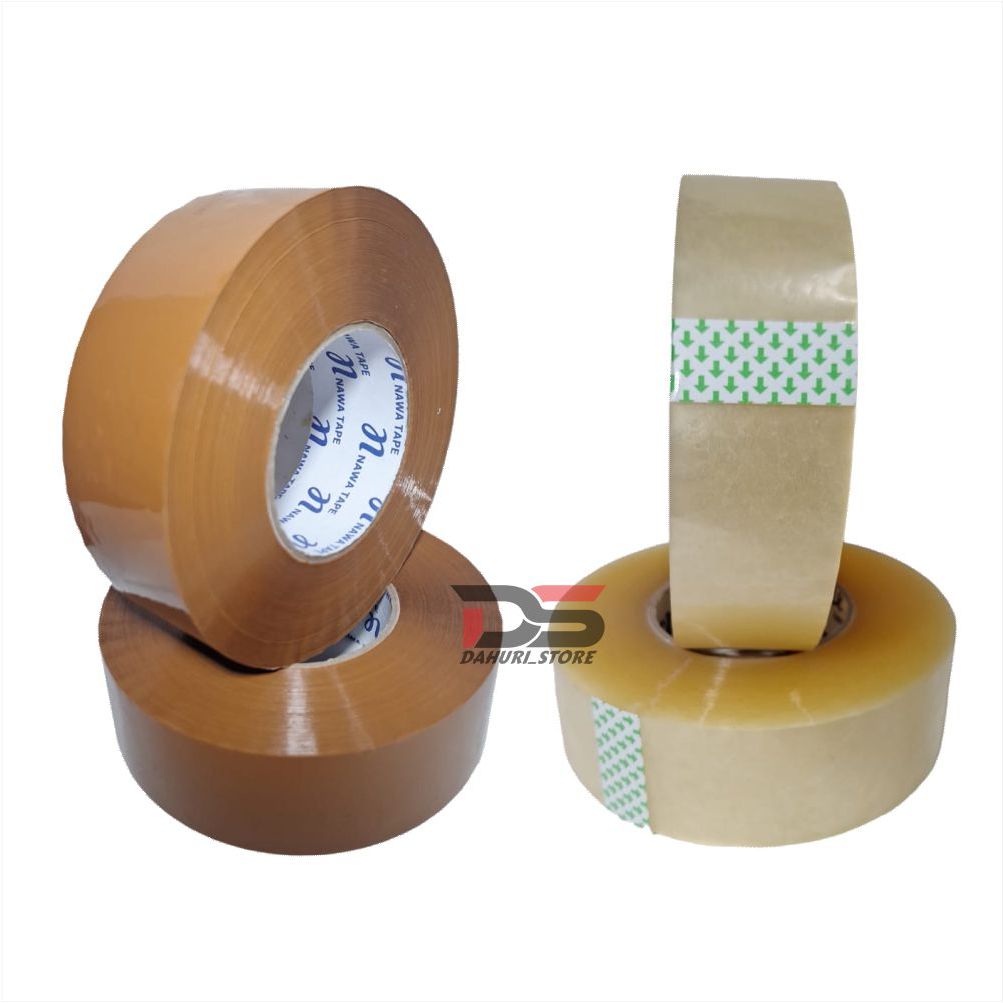 

HARGA 1 PCS/ROLL LAKBAN JUMBO 45 X 500 YARD WARNA BENING & COKLAT, KUAT BERKUALITAS RB9