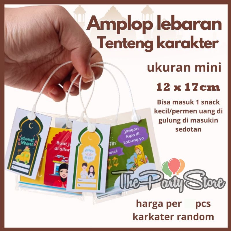 

Amplop Lebaran 2024 Ukuran 12 x 17Cm/Motif Mix