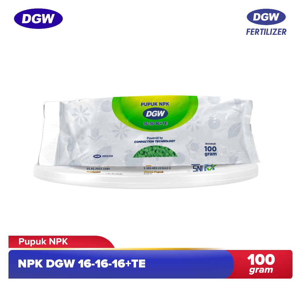DGW - Pupuk NPK 16-16-16-TE @100 Gram