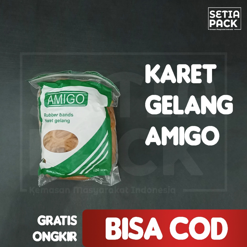 Karet Gelang Kuning Tebal Karet