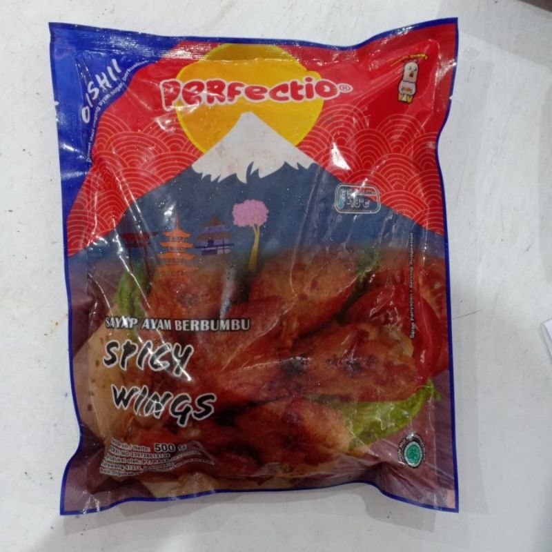 

PERFECTIO SPYCI WINGS 500 GR ( GRAB/GOJEK )